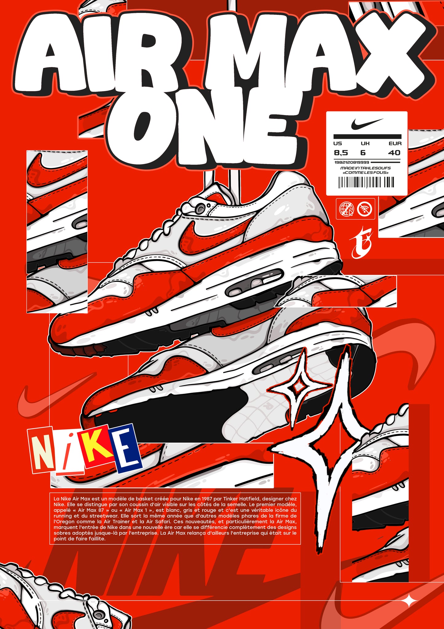 POSTER NIKE AIR MAX ONE