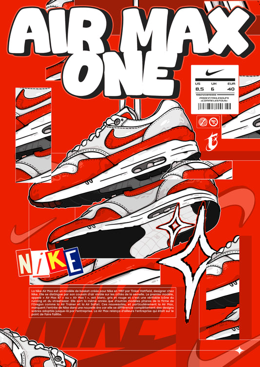 POSTER NIKE AIR MAX ONE