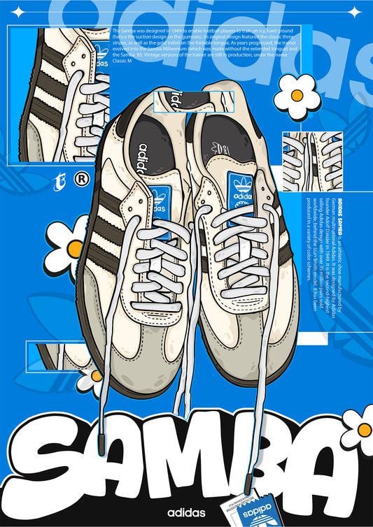 POSTER ADIDAS SAMBA