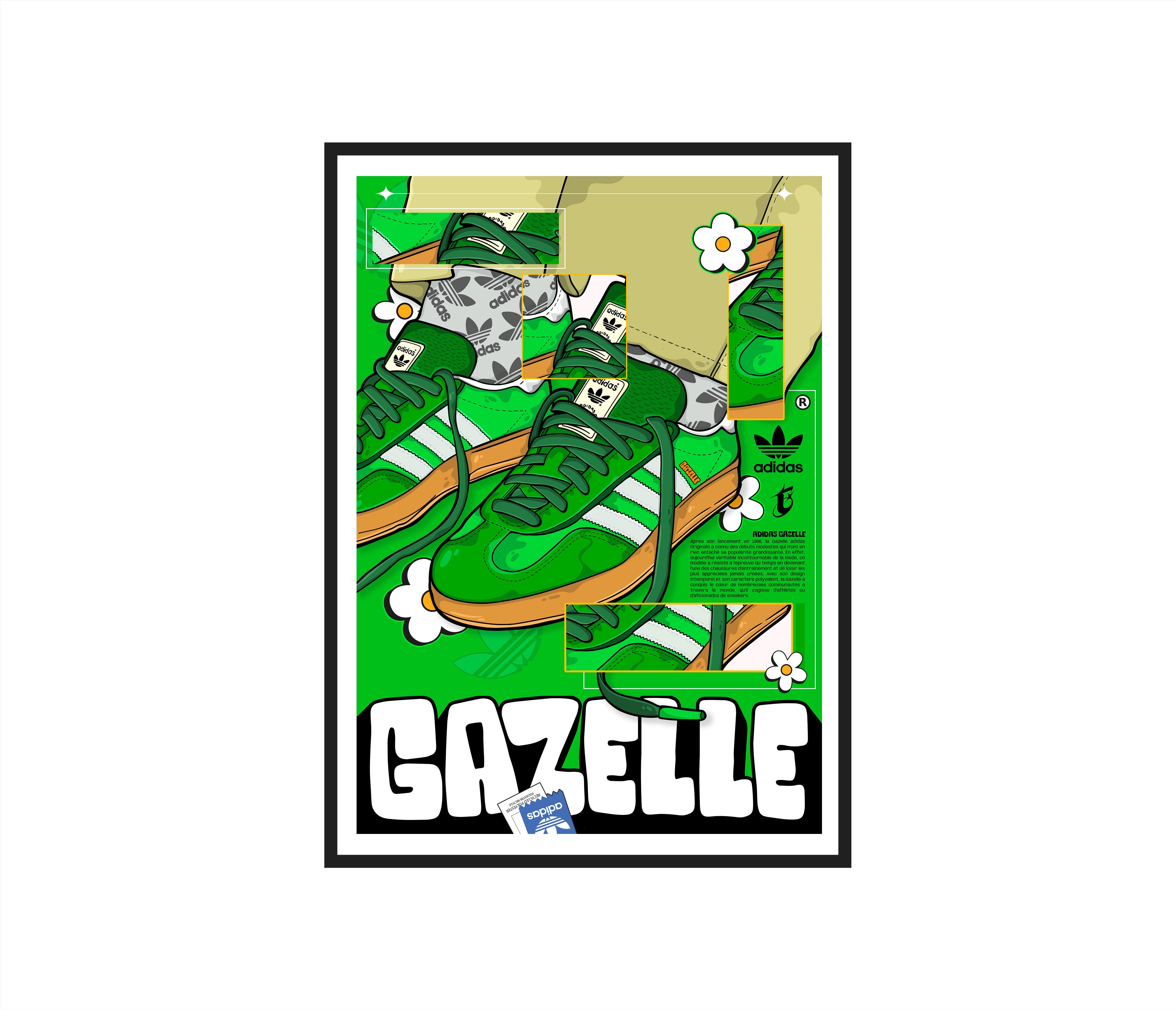 POSTER ADIDAS GAZELLE