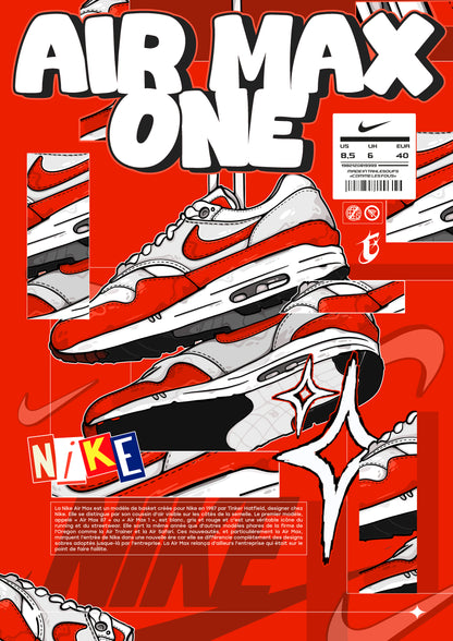 POSTER NIKE AIR MAX ONE